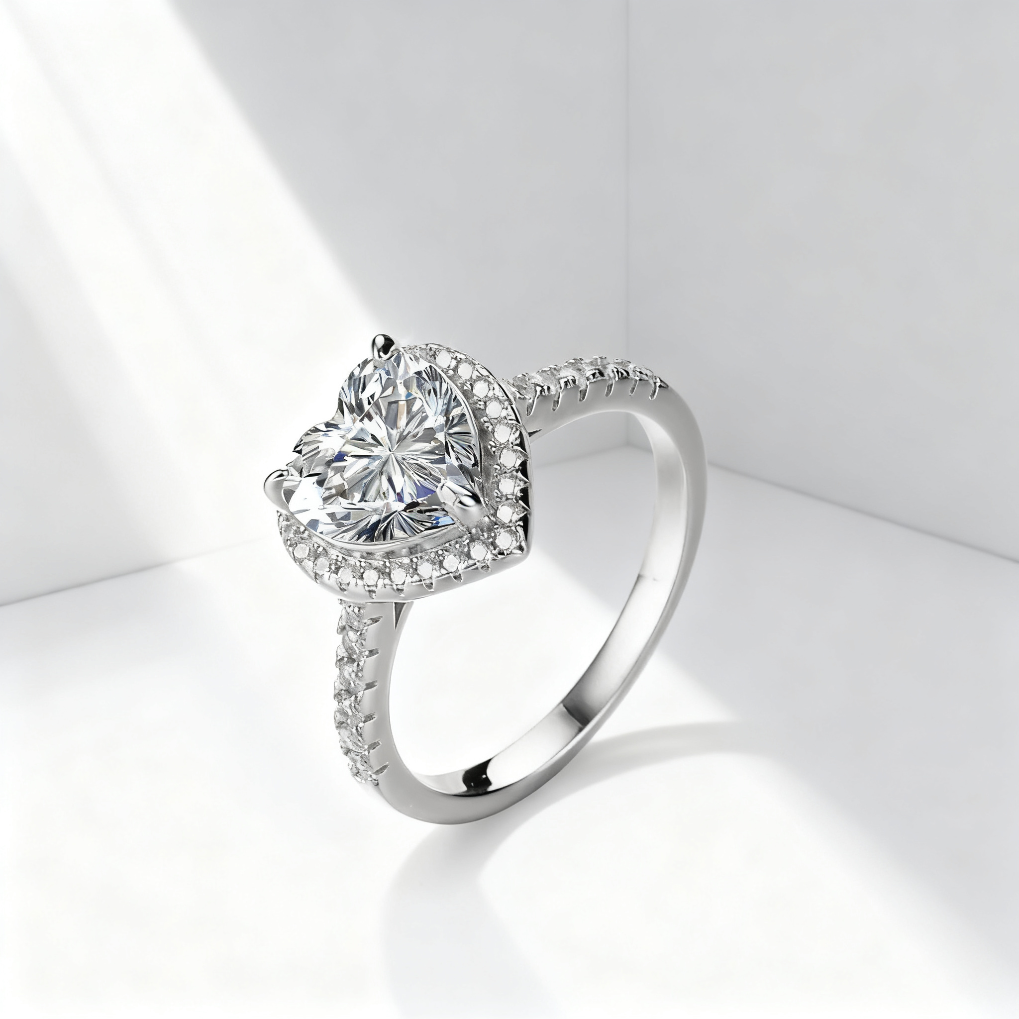 Luna Grace Amour Heart Ring - Image 5