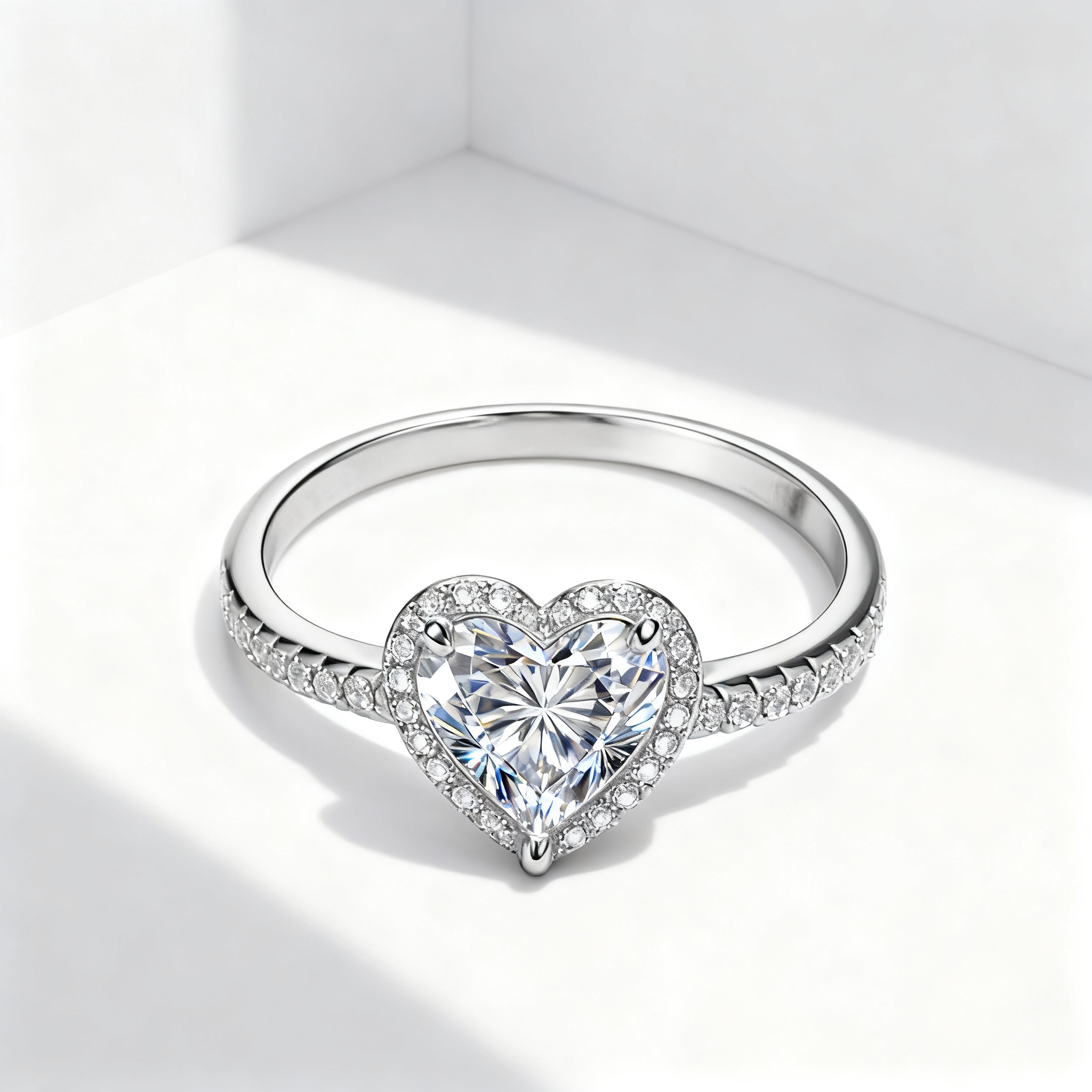 Luna Grace Amour Heart Ring - Image 4