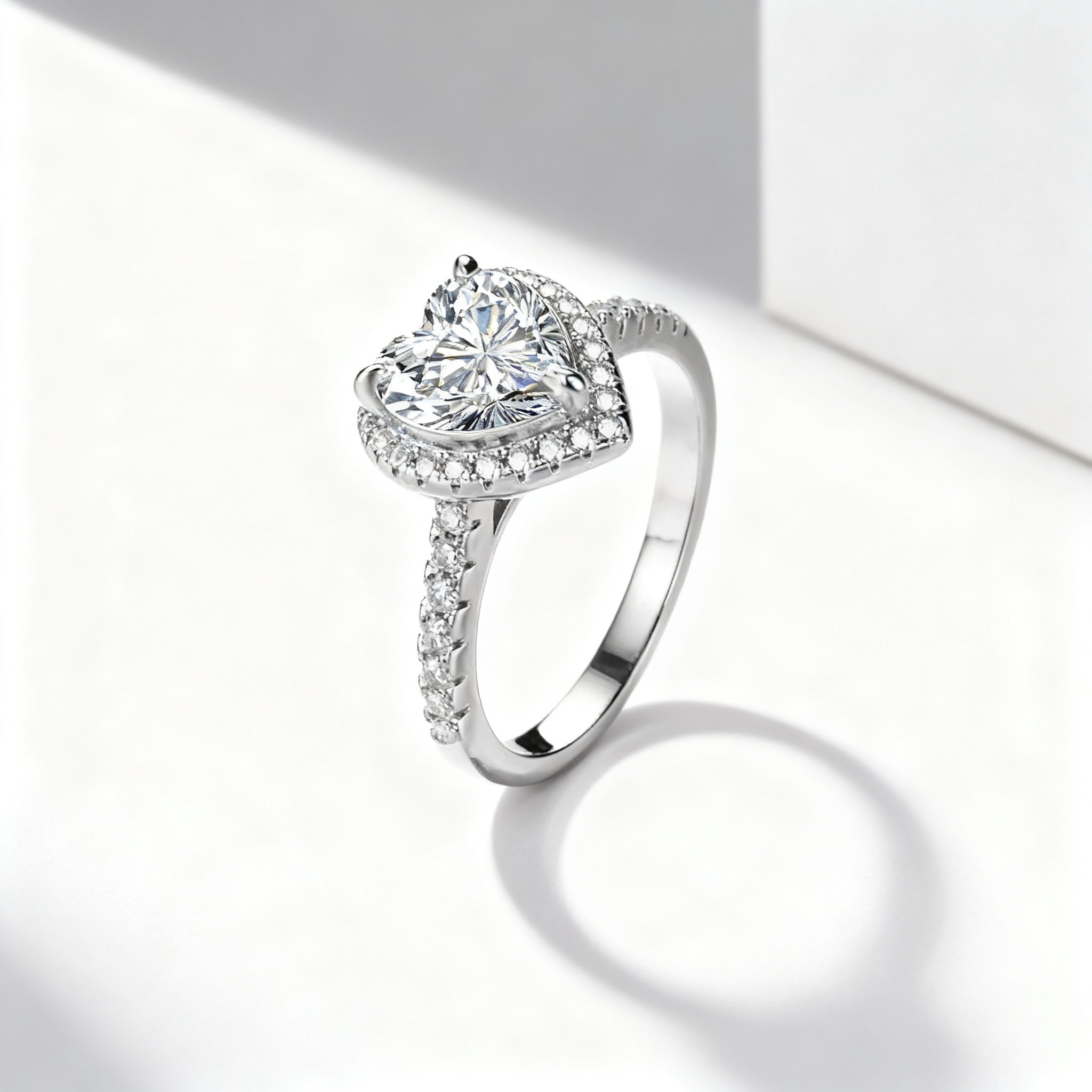 Luna Grace Amour Heart Ring - Image 3