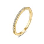 Luna Shine Modern Princess Solitaire Ring