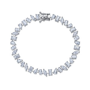 Lumina Mixed-Cut Symphony Tennis Bracelet