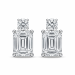 Aurelia Emerald-Cut Studs