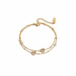Dolce Vita Pavé Heart Bracelet